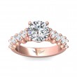FlyerFit® 14K Pink Gold Encore Engagement Ring
