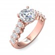 FlyerFit® 14K Pink Gold Encore Engagement Ring