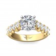FlyerFit® 14K Yellow and 14K White Gold Encore Engagement Ring
