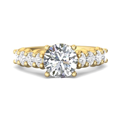 FlyerFit&reg; 14K Yellow Gold Encore Engagement Ring