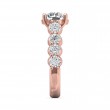 FlyerFit® 18K Pink Gold Encore Engagement Ring