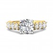 FlyerFit® 14K Yellow and 14K White Gold Encore Engagement Ring