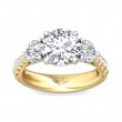 FlyerFit® 14K Yellow and 14K White Gold Encore Engagement Ring