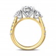 FlyerFit® 14K Yellow and 14K White Gold Encore Engagement Ring