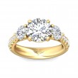 FlyerFit® 18K Yellow Gold Encore Engagement Ring
