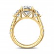 FlyerFit® 18K Yellow Gold Encore Engagement Ring