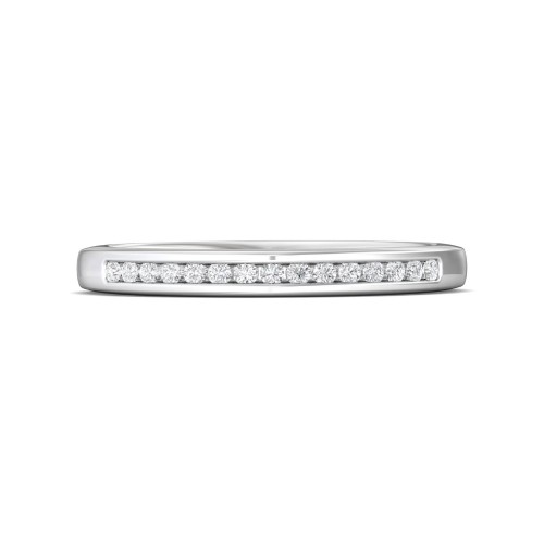 FlyerFit&reg; Platinum Channel  Wedding Band