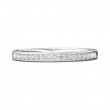 FlyerFit® Platinum Channel  Wedding Band
