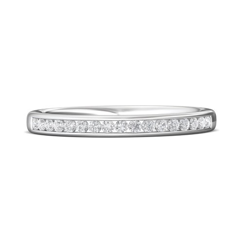 FlyerFit&reg; Platinum Channel  Wedding Band