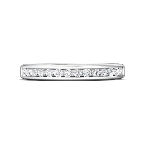 FlyerFit&reg; Platinum Channel  Wedding Band