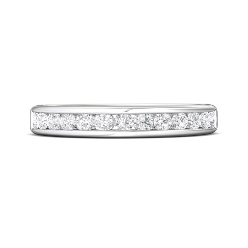 FlyerFit&reg; Platinum Channel  Wedding Band