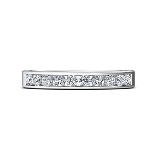 FlyerFit&reg; Platinum Channel  Wedding Band