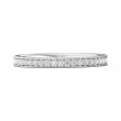 FlyerFit® Platinum Eternity Wedding Band