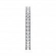 FlyerFit® 18K White Gold Eternity Wedding Band