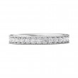 FlyerFit® Platinum Eternity Wedding Band