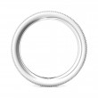 FlyerFit® Platinum Eternity Wedding Band