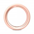 FlyerFit® 18K Pink Gold Eternity Wedding Band
