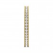 FlyerFit® 14K Yellow Gold Eternity Wedding Band