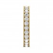 FlyerFit® 14K Yellow Gold Eternity Wedding Band