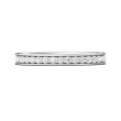FlyerFit® 18K White Gold Eternity Wedding Band