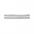 FlyerFit® Platinum Eternity Wedding Band
