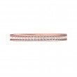 FlyerFit® 18K Pink Gold Eternity Wedding Band