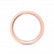 FlyerFit® 18K Pink Gold Eternity Wedding Band