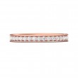 FlyerFit® 14K Pink Gold Eternity Wedding Band
