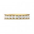 FlyerFit® 18K Yellow Gold Eternity Wedding Band