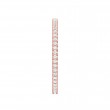FlyerFit® 18K Pink Gold Eternity Wedding Band