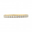 FlyerFit® 18K Yellow Gold Eternity Wedding Band