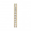 FlyerFit® 18K Yellow Gold Eternity Wedding Band