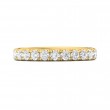 FlyerFit® 14K Yellow Gold Eternity Wedding Band