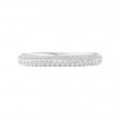 FlyerFit® Platinum Eternity Wedding Band