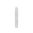 FlyerFit® 18K White Gold Eternity Wedding Band