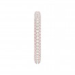 FlyerFit® 18K Pink Gold Eternity Wedding Band