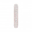 FlyerFit® 18K Pink Gold Eternity Wedding Band