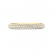 FlyerFit® 18K Yellow Gold Eternity Wedding Band