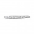 FlyerFit® Platinum Eternity Wedding Band