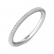 FlyerFit® Platinum Eternity Wedding Band
