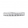FlyerFit® Platinum Eternity Wedding Band