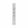 FlyerFit® Platinum Eternity Wedding Band