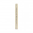 FlyerFit® 14K Yellow Gold Eternity Wedding Band