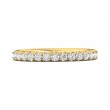 FlyerFit® 14K Yellow Gold Eternity Wedding Band