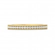 FlyerFit® 14K Yellow Gold Micropave Bead Set Wedding Band