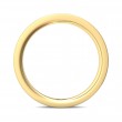 FlyerFit® 18K Yellow Gold Micropave Bead Set Wedding Band