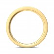 FlyerFit® 18K Yellow Gold Micropave Bead Set Wedding Band