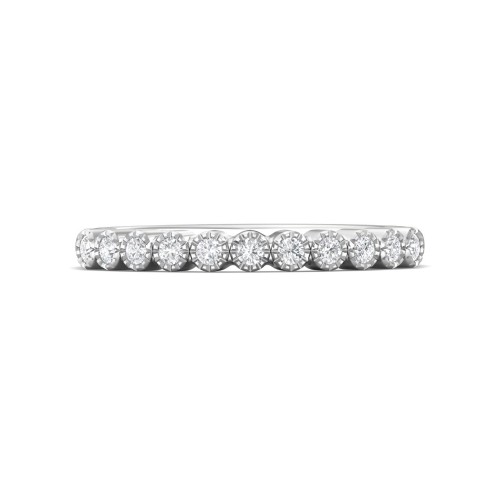 FlyerFit&reg; Platinum Channel  Wedding Band