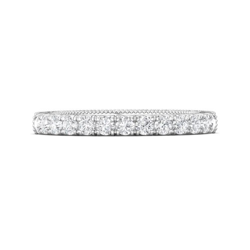FlyerFit&reg; Platinum Vintage Wedding Band
