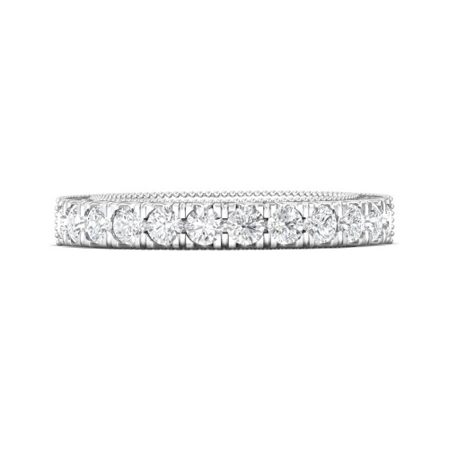 FlyerFit&reg; Platinum Vintage Wedding Band